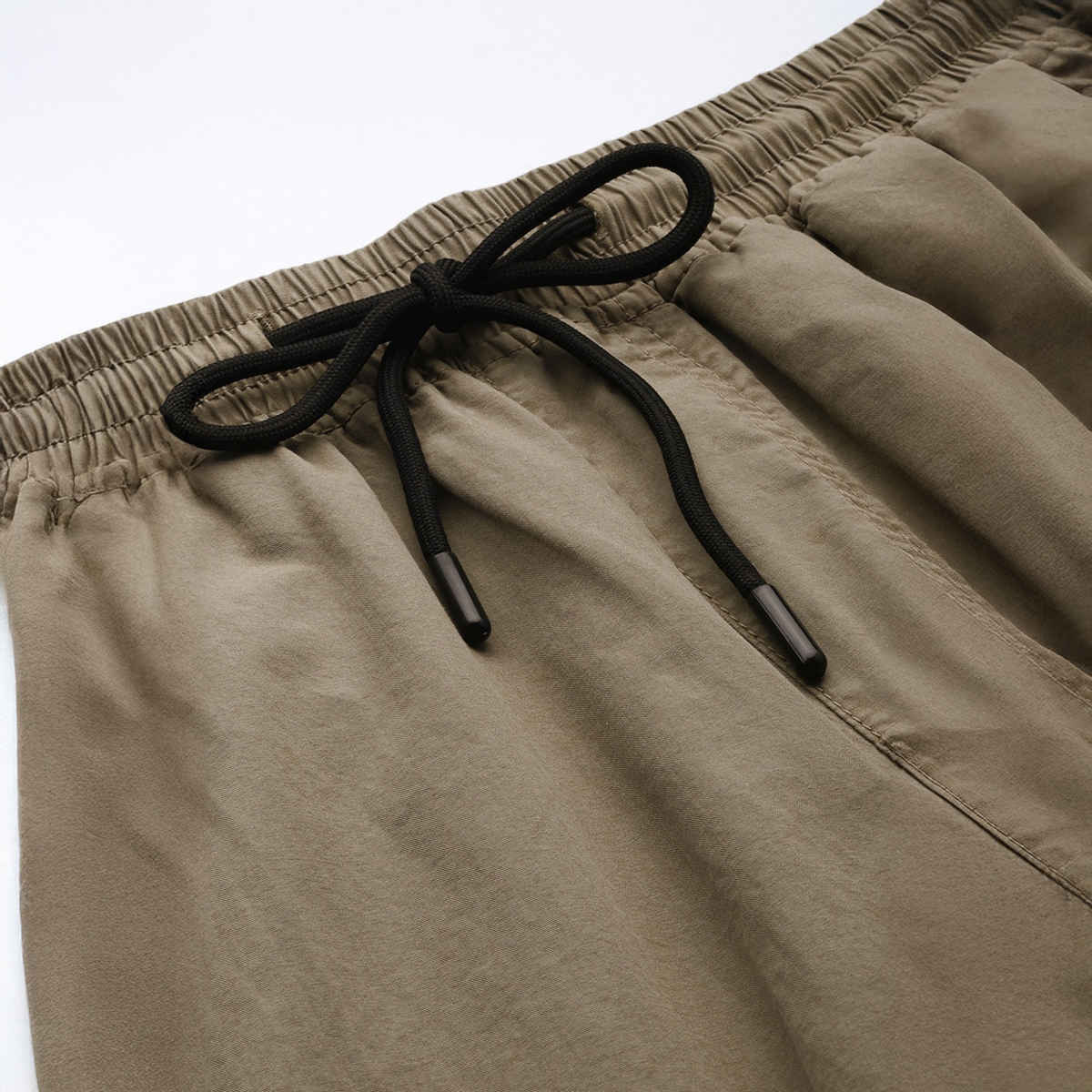 Bene Kleed Unisex Parachute Cargo Trousers | Brown - 30