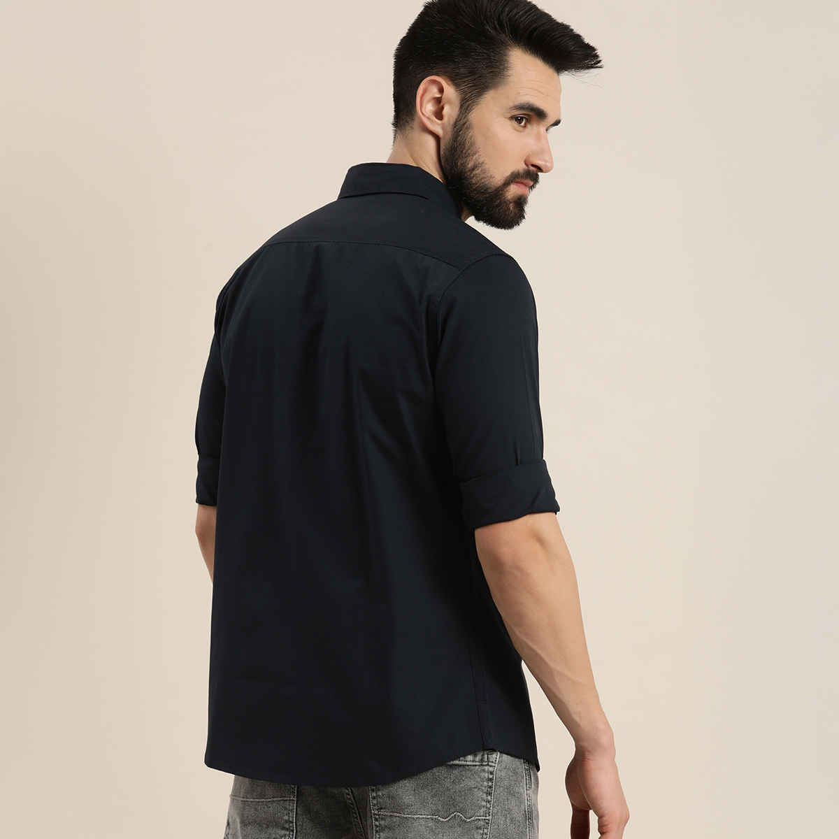 Dillinger Men's Shirt | DLMSRT001NVY | Navy Blue - L