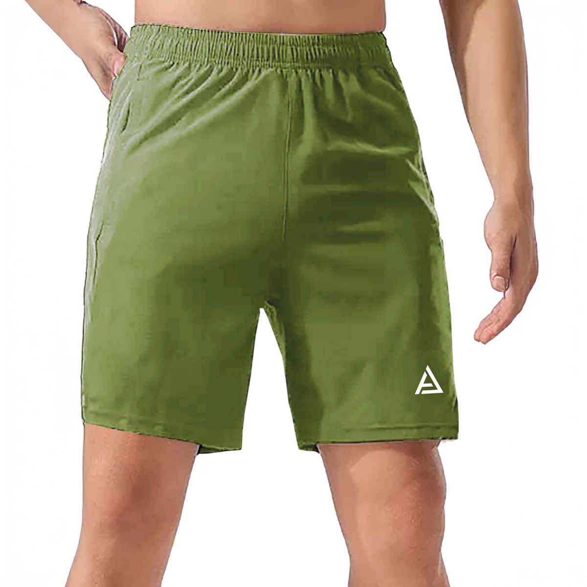 Avolt Men's Regular Fit Shorts Super Comfortable Half Pants | Light Green - M