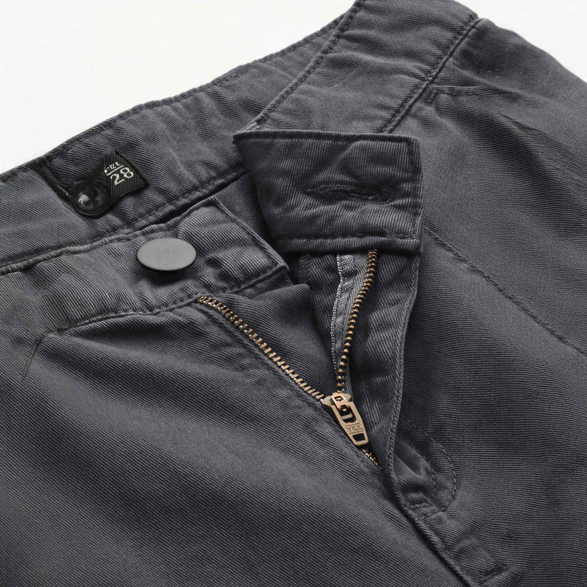 IVOC Women Iron Grey Regular Cargo Trousers 34