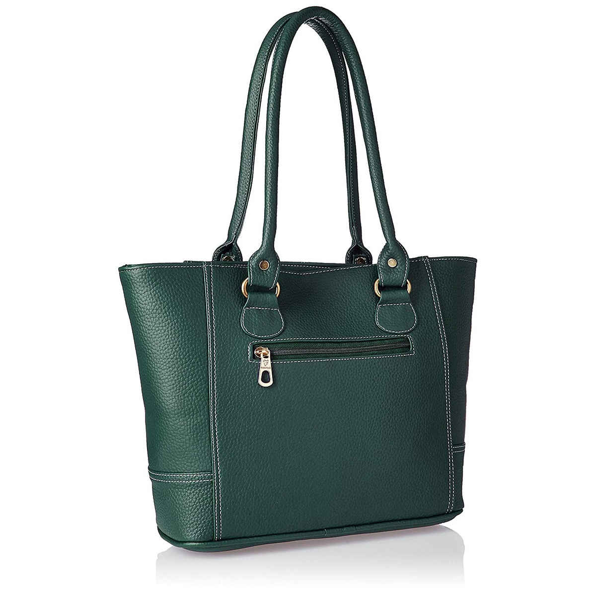 Fostelo Women's Vegan Leather Everly Handbags Shoulder Hobo Bag Ladies Purse | Green | Large