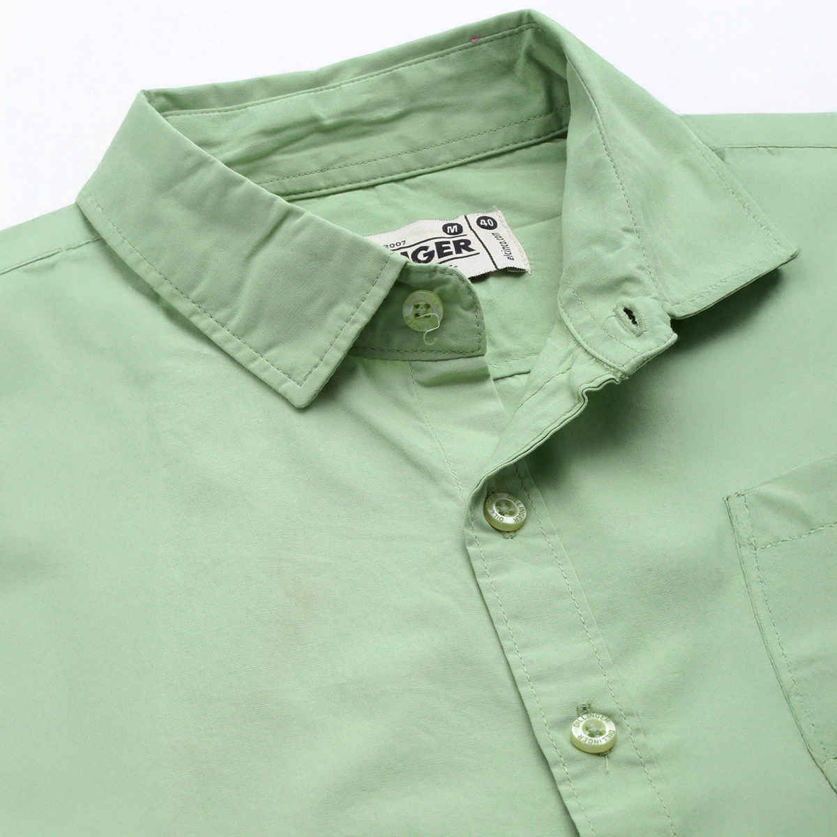Dillinger Men's Shirt | DLMSRT001PGRN | Pista Green - S