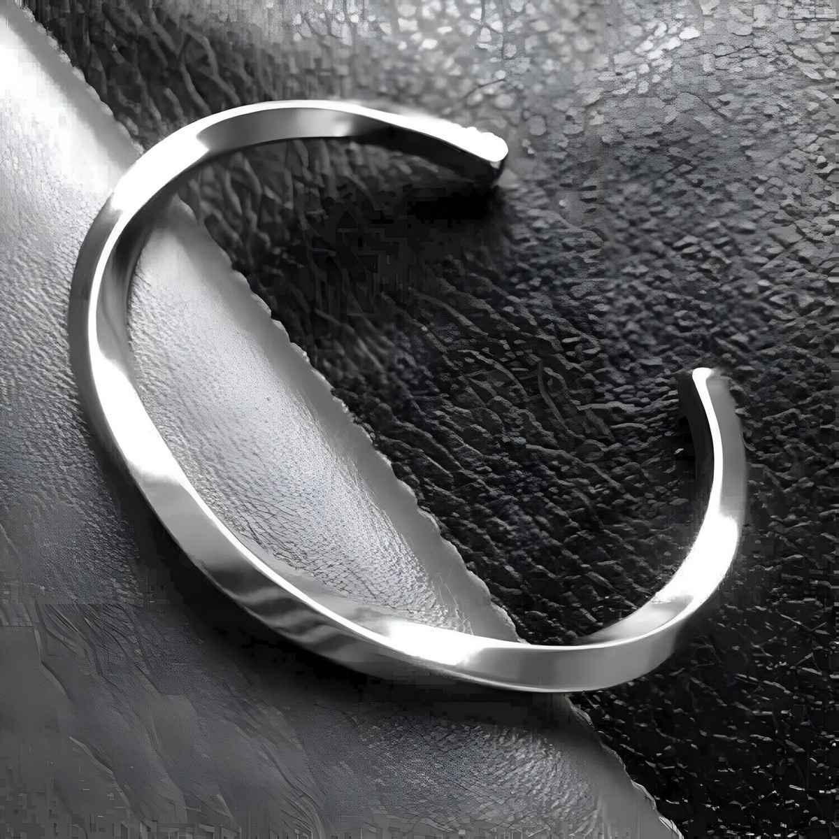 Fashion Frill Men's Western Bracelet Silver Onesize