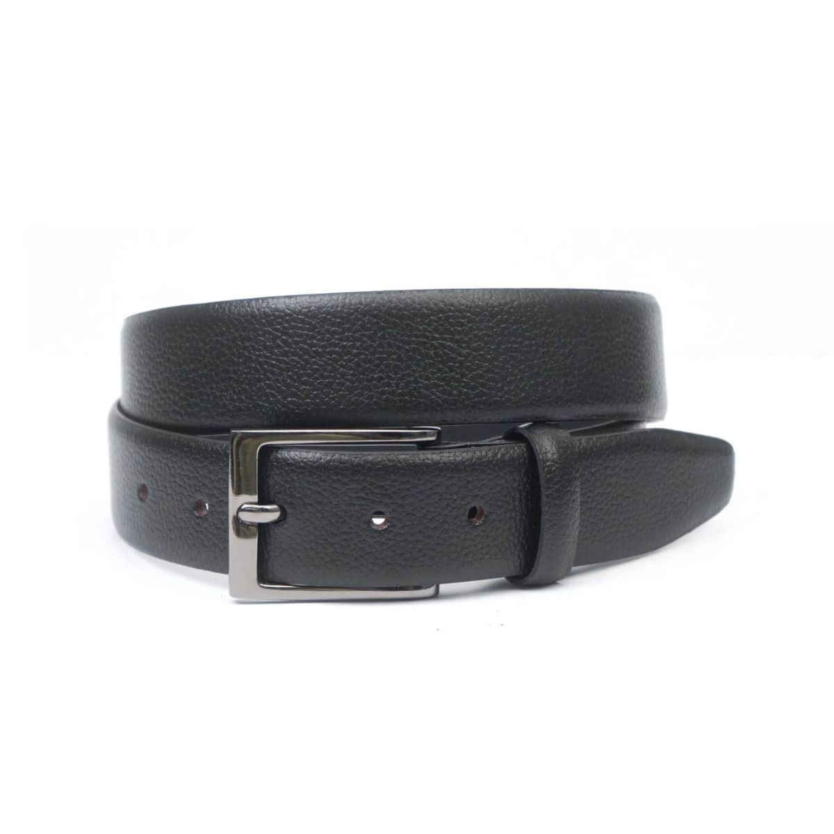 Teakwood Men's Solid Genuine Leather Reversible Belt | Black and Brown - 34 Inches