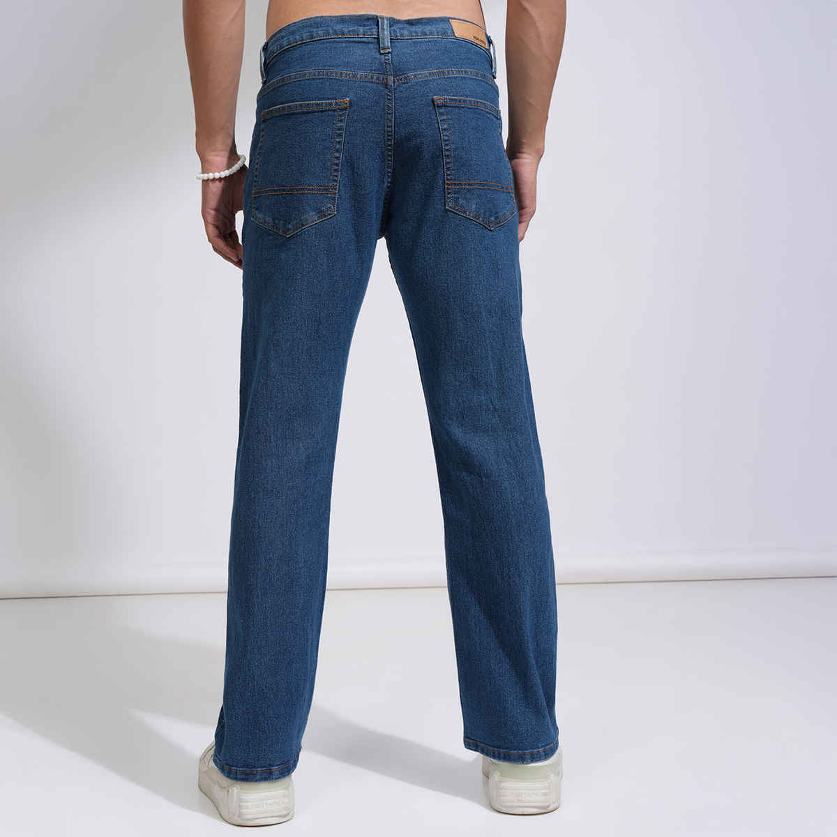 Highlander Men's Straight Fit Jeans | Light Blue - 34
