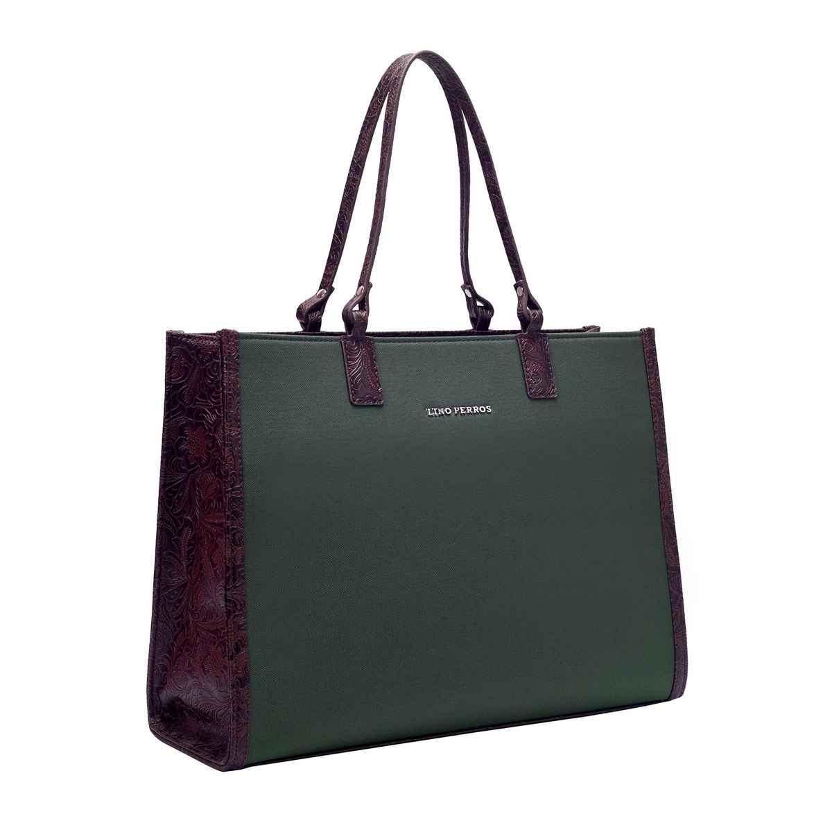 Lino Perros Women's Tote Bag | LWHB02623 | Green
