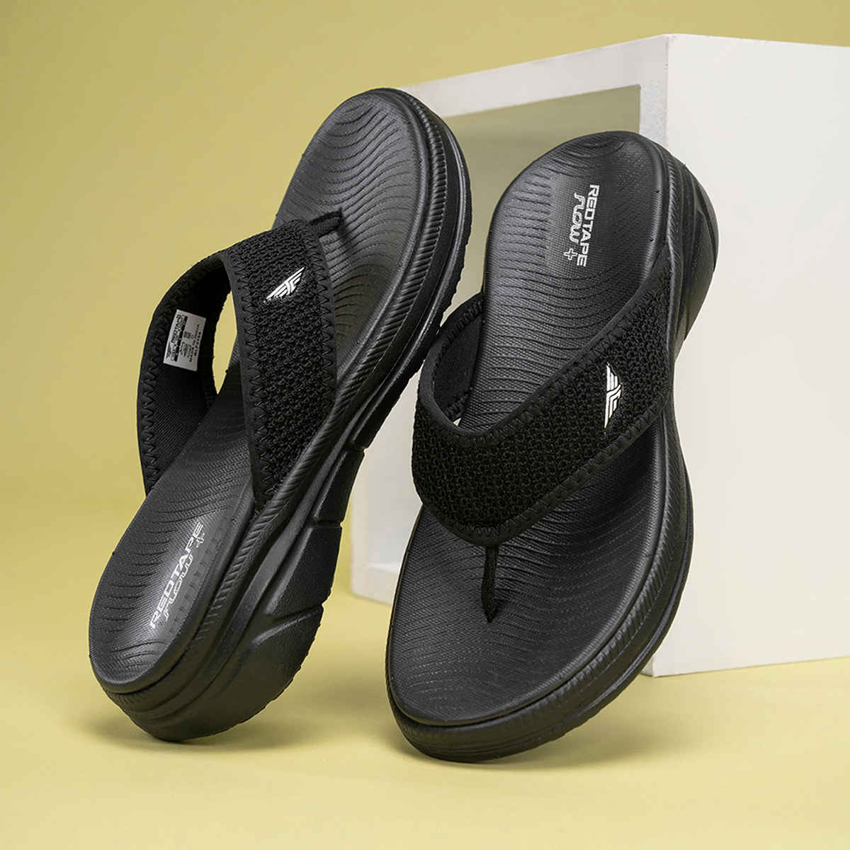 Red Tape Women's Sports Sandals | RLF0104A | Black - UK 6