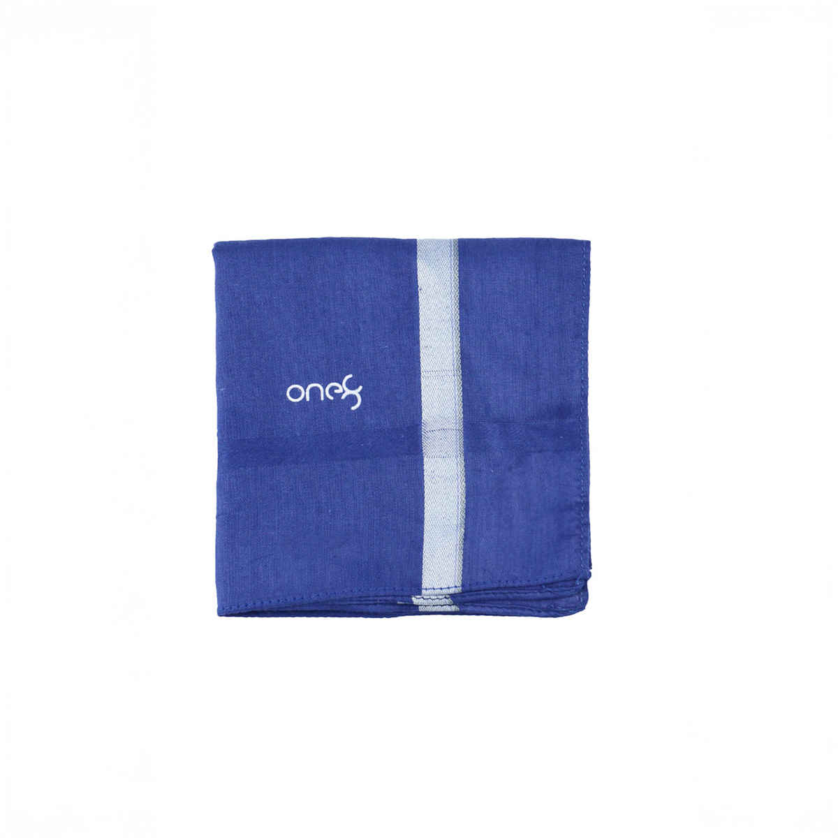 One8 Men's Solid Cotton Handkerchief | Dark Color