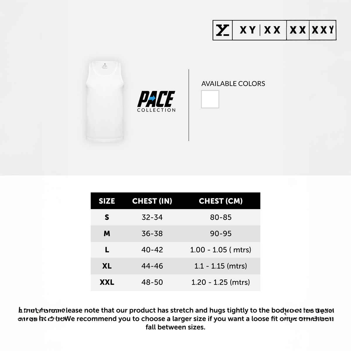 XYXX Men's Cotton Solid Vests Pack of 2, Polar White| L