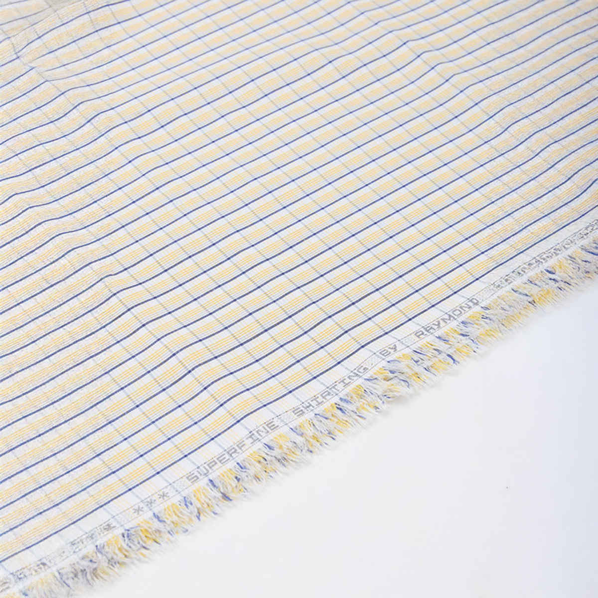 Ready To Stich -Raymond Gift Pack Yellow Check Shirt Coffee Pant