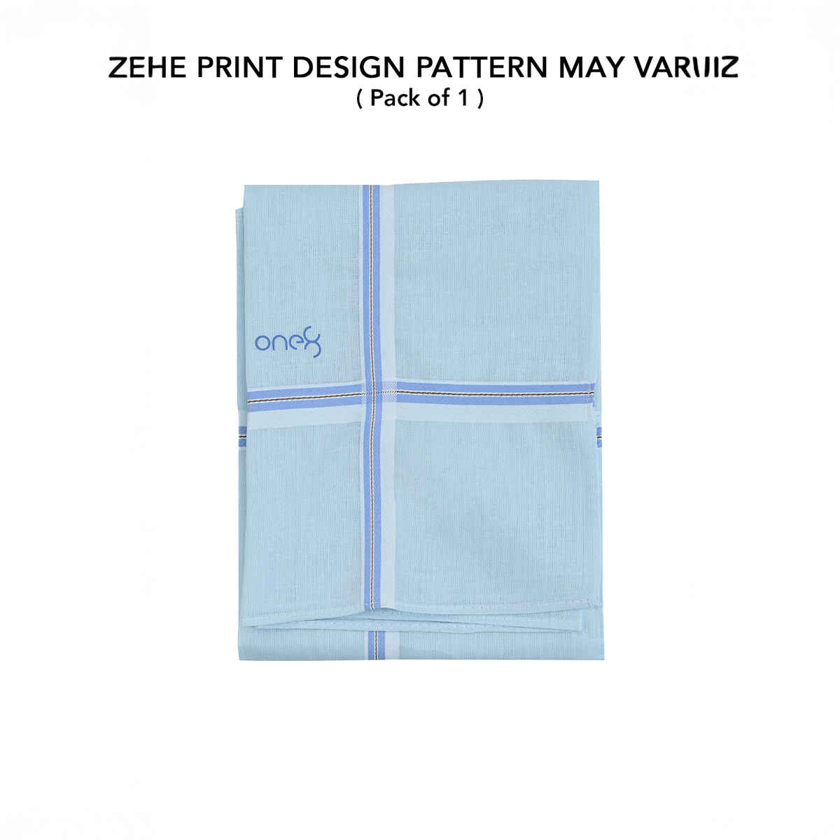 One8 Men's Solid Cotton Handkerchief | Assorted