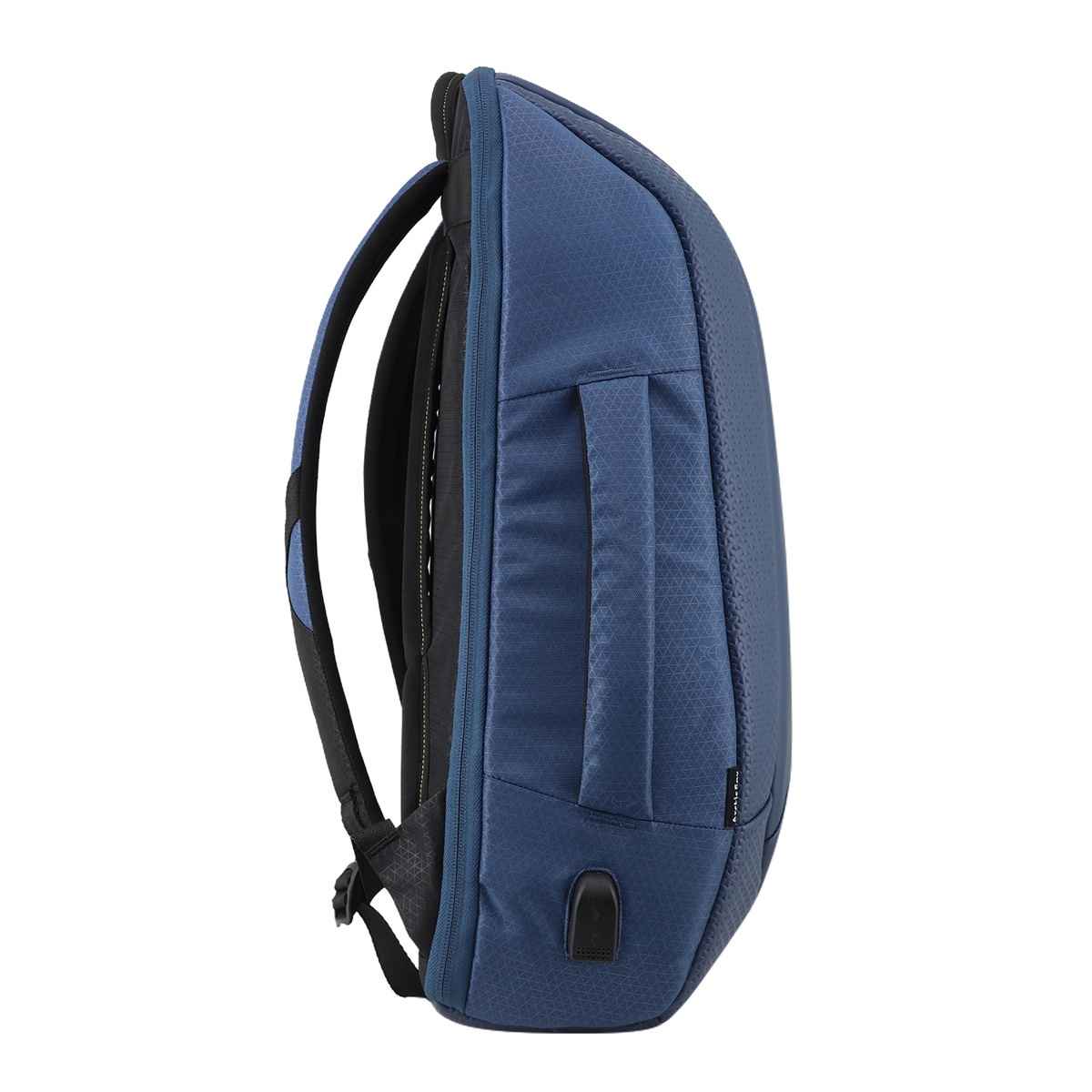 Arctic Fox Unisex Solid Polyester 27 L Top Handle Laptop Backpack | Blue - 17 Inches
