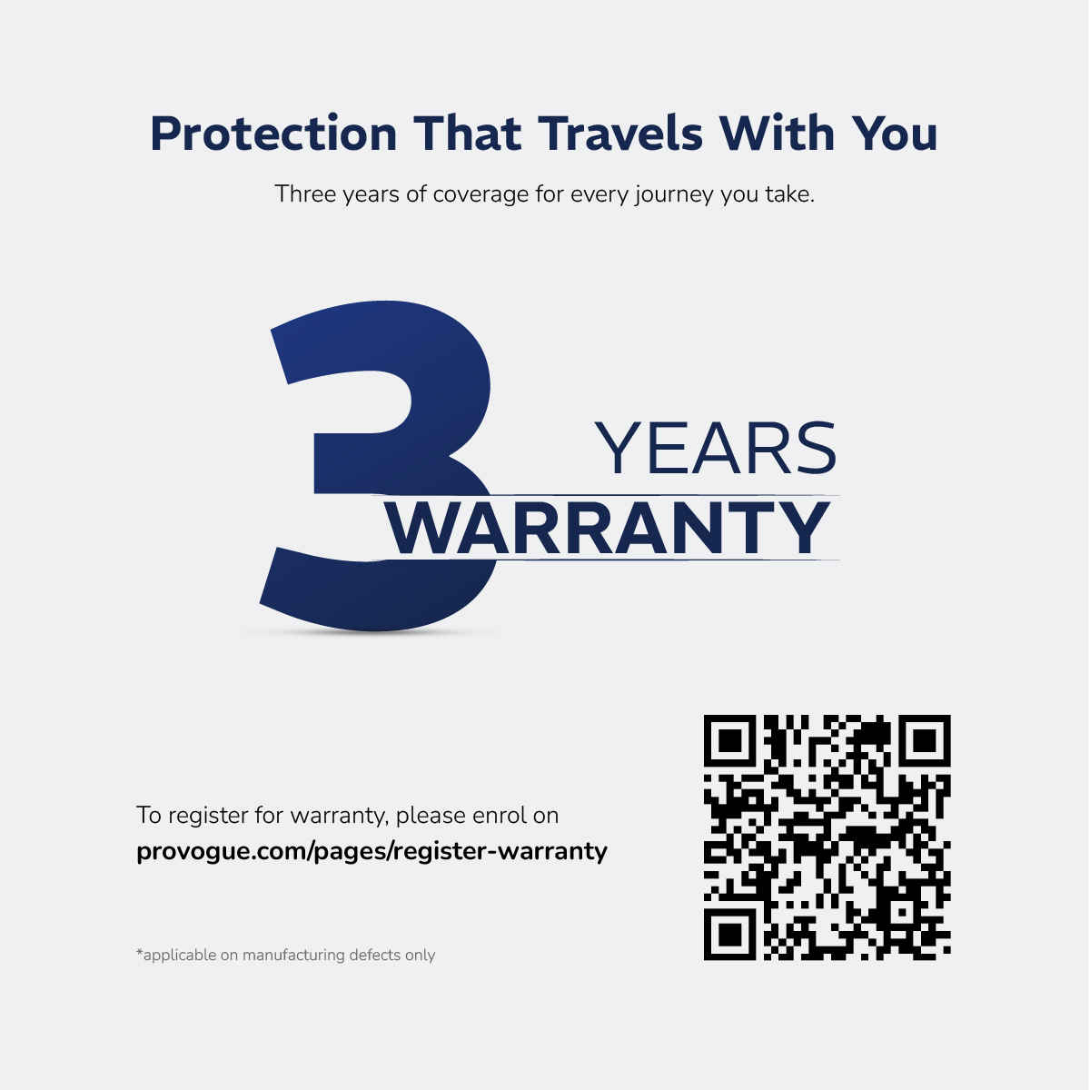 Provogue Wave Hard-Sided PC Medium Check-in Luggage Trolley Bag | Midnight Black - 65 cm