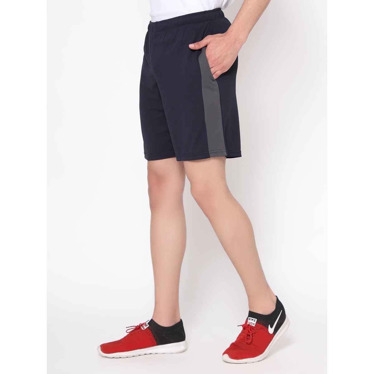 Dida Men's Sports Short | Regular Comfortable Stretchable Dry-Fit - XL - Navy