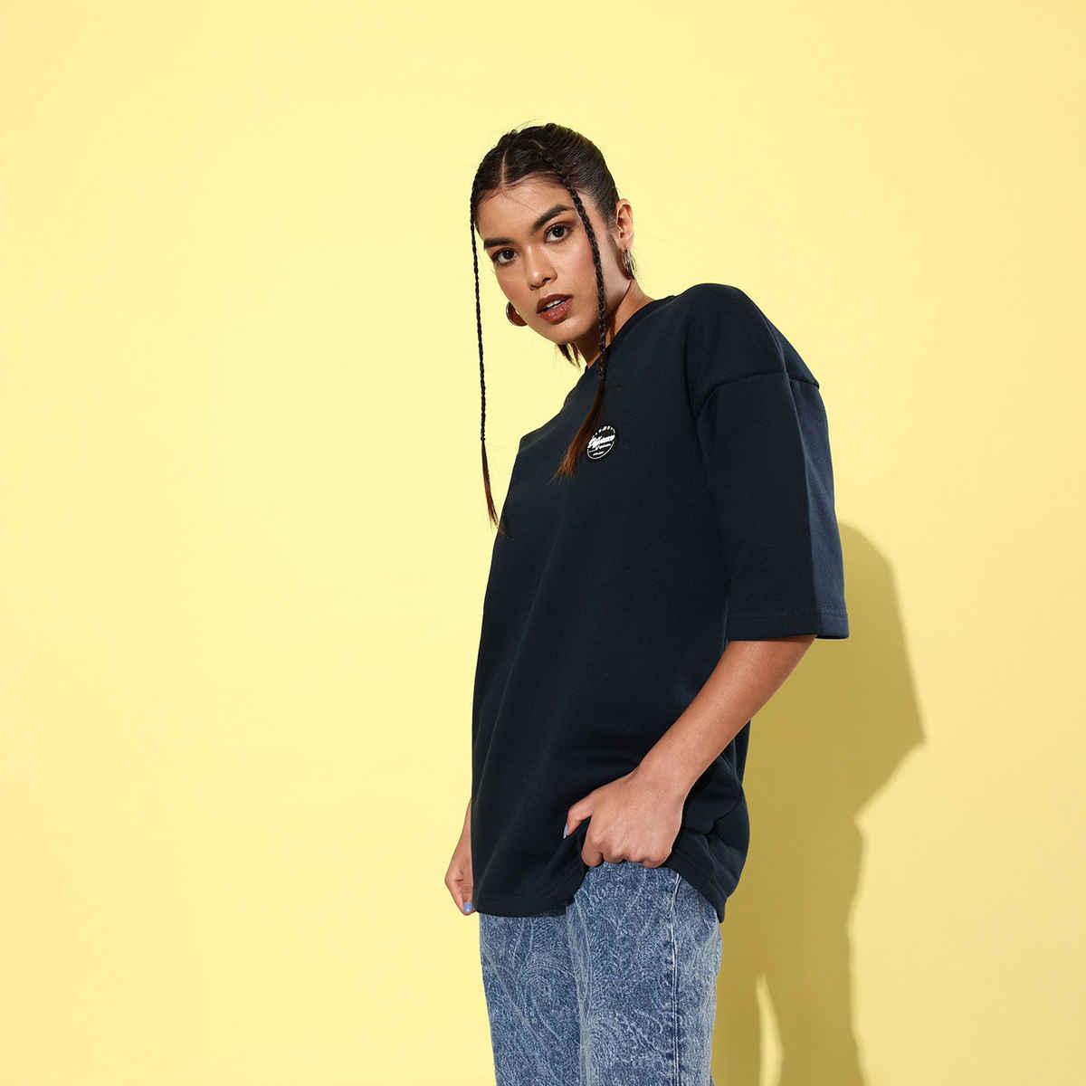 Difference Of Opinion Women's Sweatshirt | Dowswt031 | Navy - S