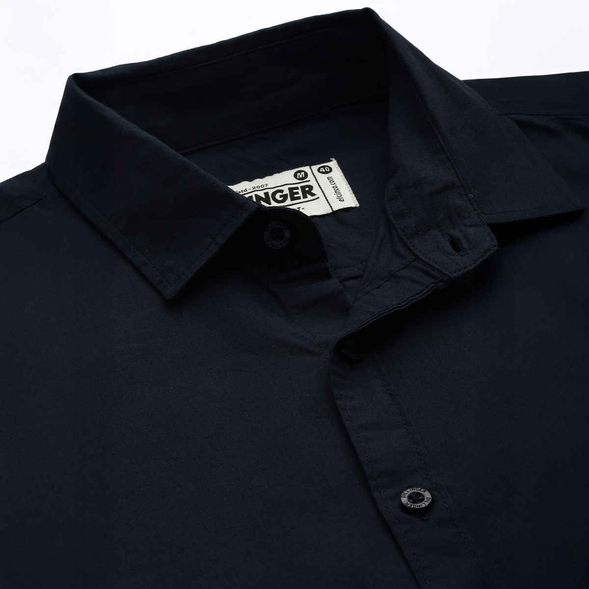 Dillinger Men's Shirt | DLMSRT001NVY | Navy Blue - L