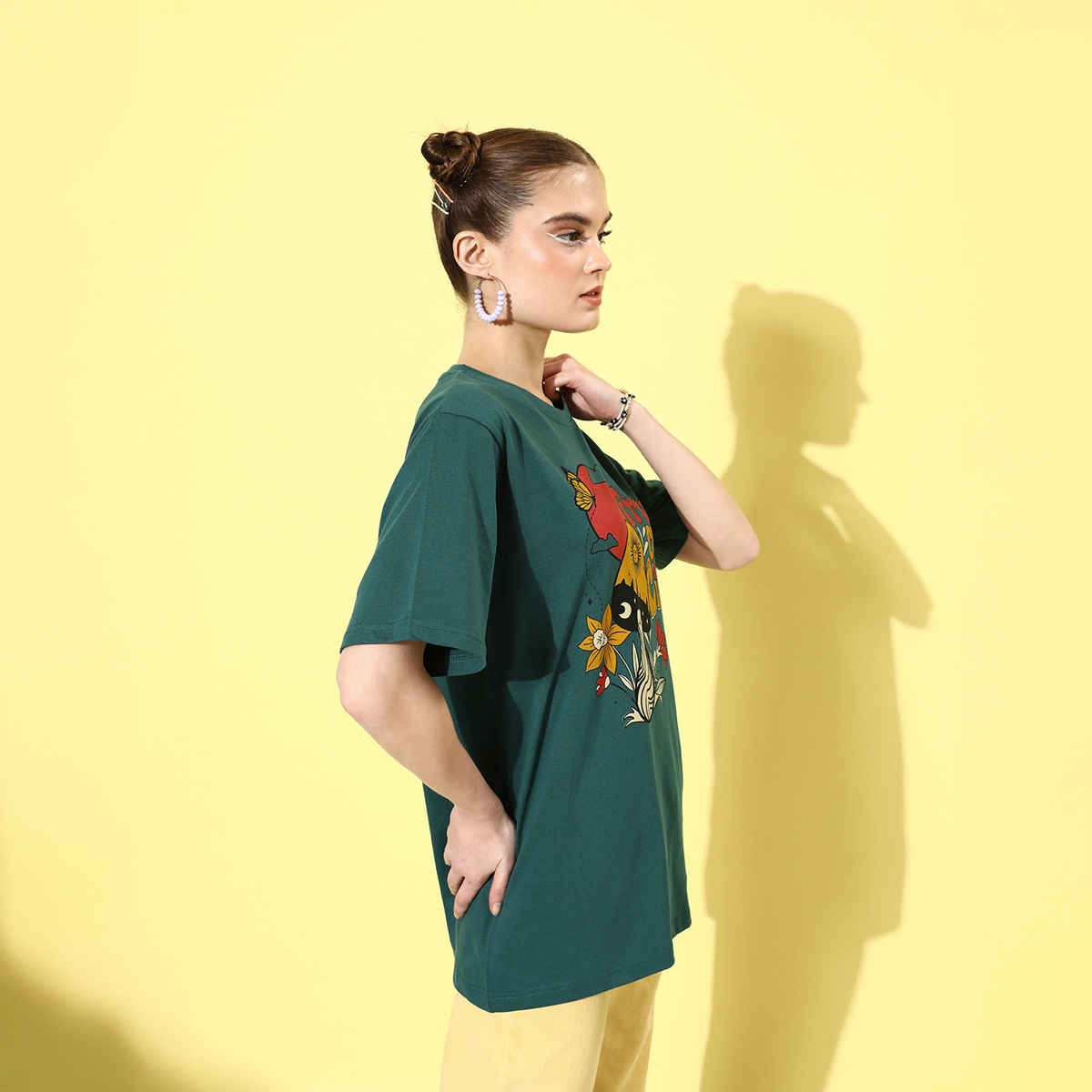 Dillinger Women's T-shirt | WMNCR265BSM | Green - L