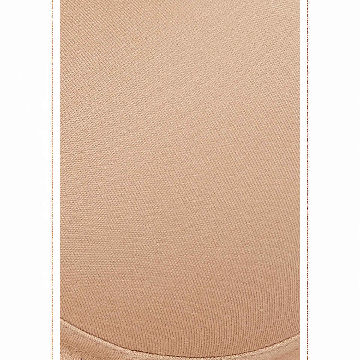 Clovia Women Padded Non-Wired Full Coverage T-Shirt Bra - Cotton Rich | Beige | 34B