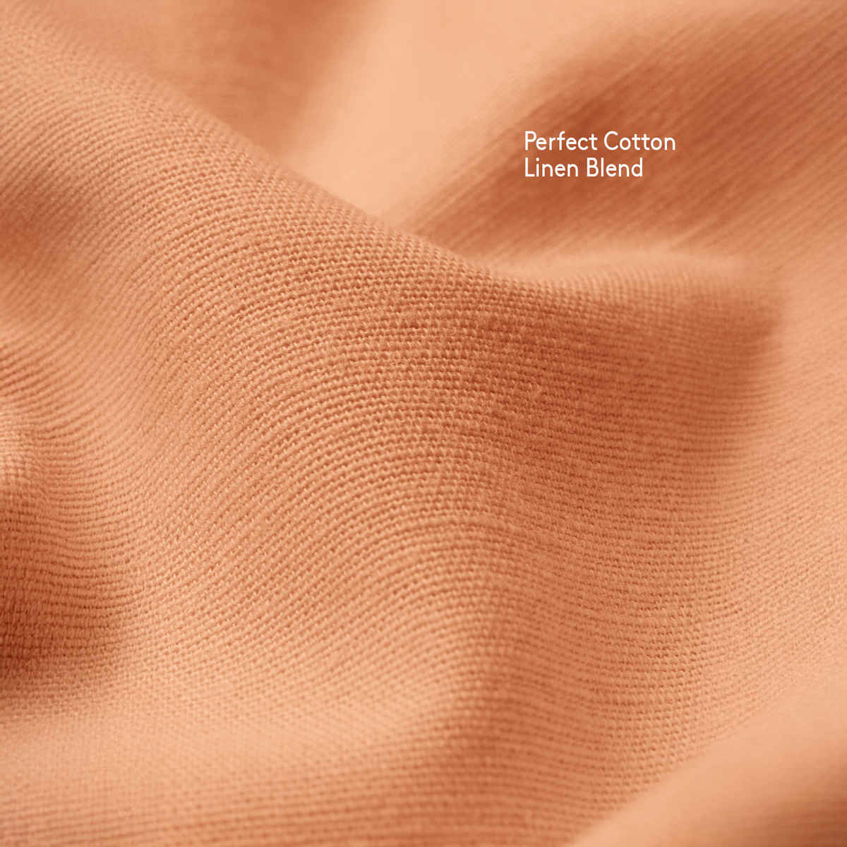 The Souled Store Men's Regular Cotton Linen Shirts | Orange | 2XL