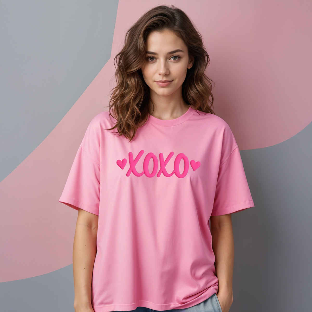 Smartees Valentines Women's Tshirt | Pink | XL