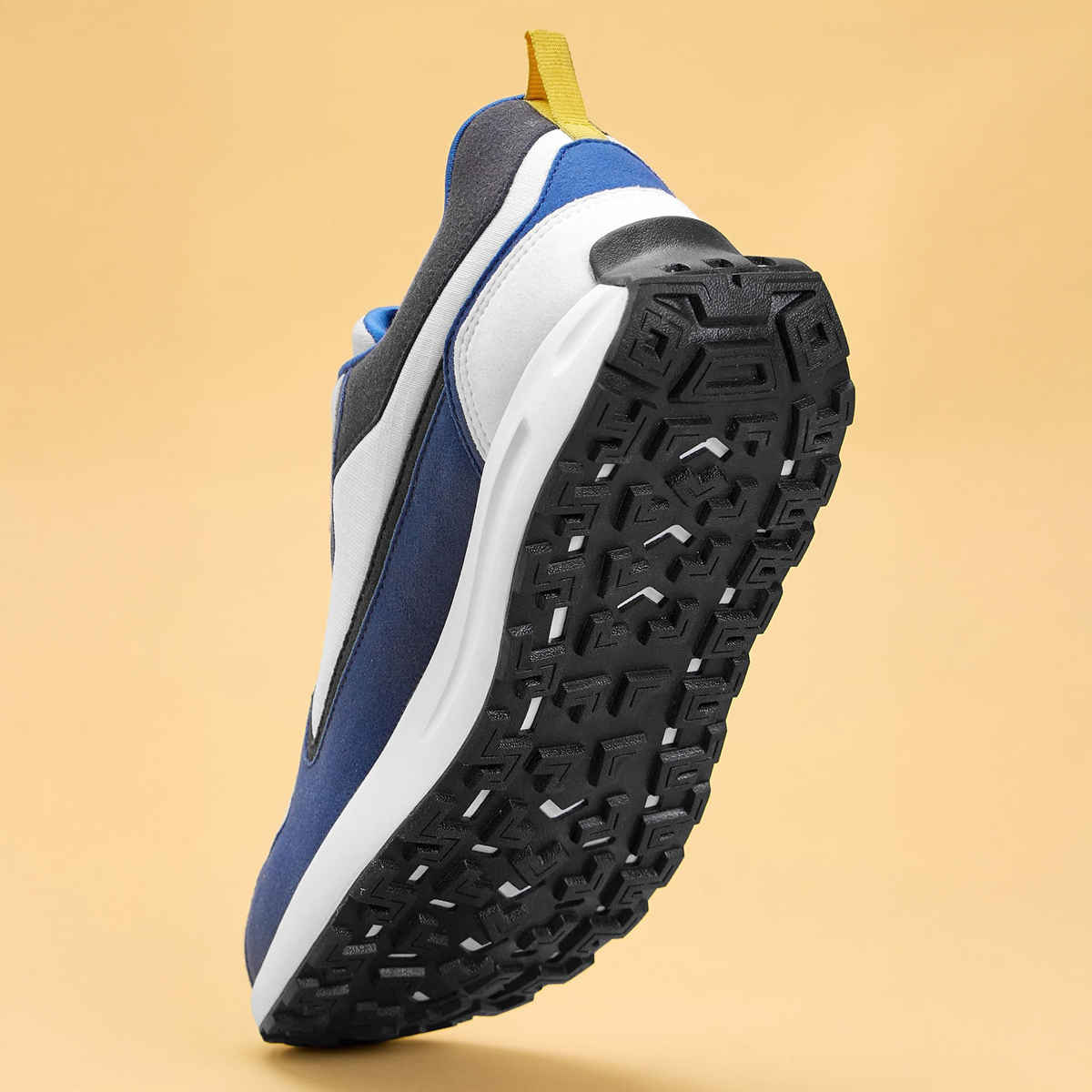 Avant Men's Waffle Max Sneaker Shoes-Blue/White UK7