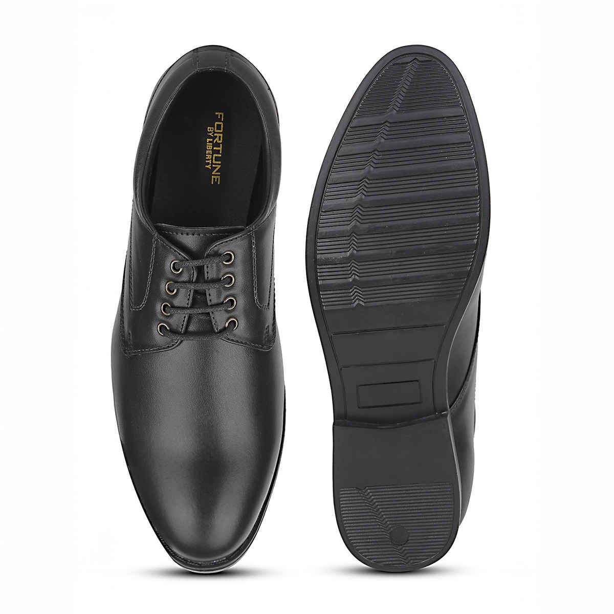 Liberty Apparel Men's Fortune Majestic-1 Formal Derby Shoes | Black - UK 9