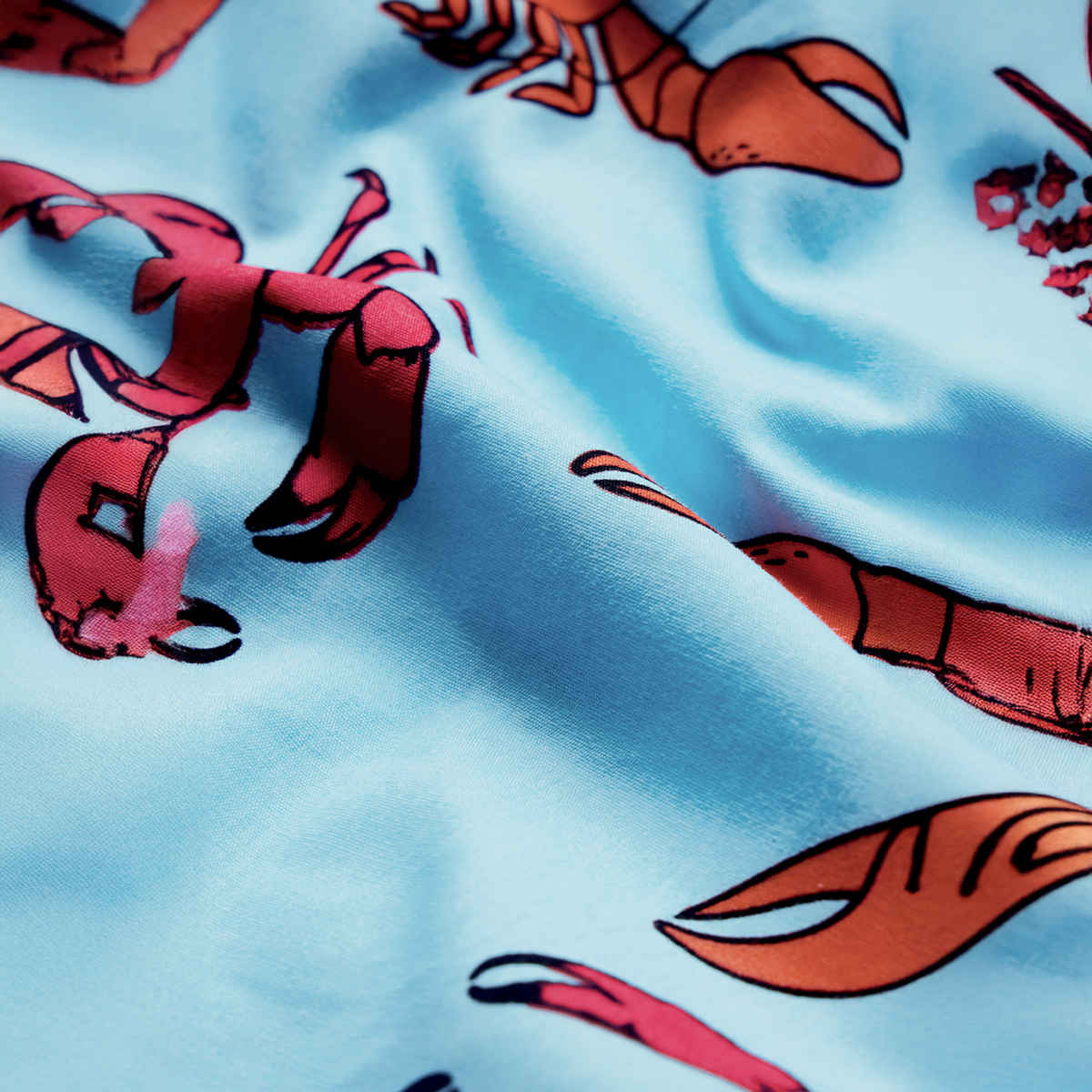 The Souled Store TSS Originals Get Crabby Men's Boxer Shorts | Blue - XL