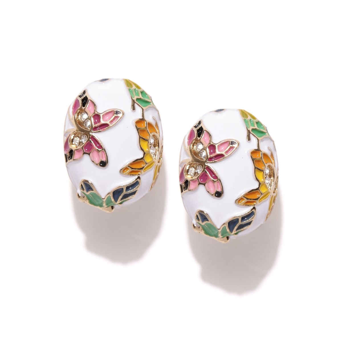 YouBella Jewellery Crystal Pendant Necklace Jewellery Earings for Women & Girls (YBEAR - 31670)