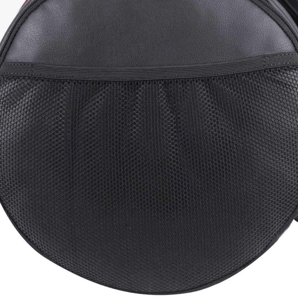 Gear Unisex Artificial Leather 26 L Duffle Bag | Black and Red