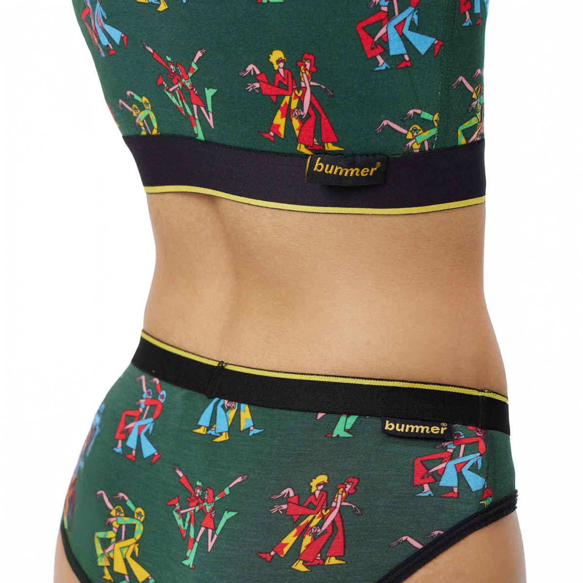Bummer Women's Micro Modal Elastane Bikini Panties | Super Soft Elastic Waistband - L