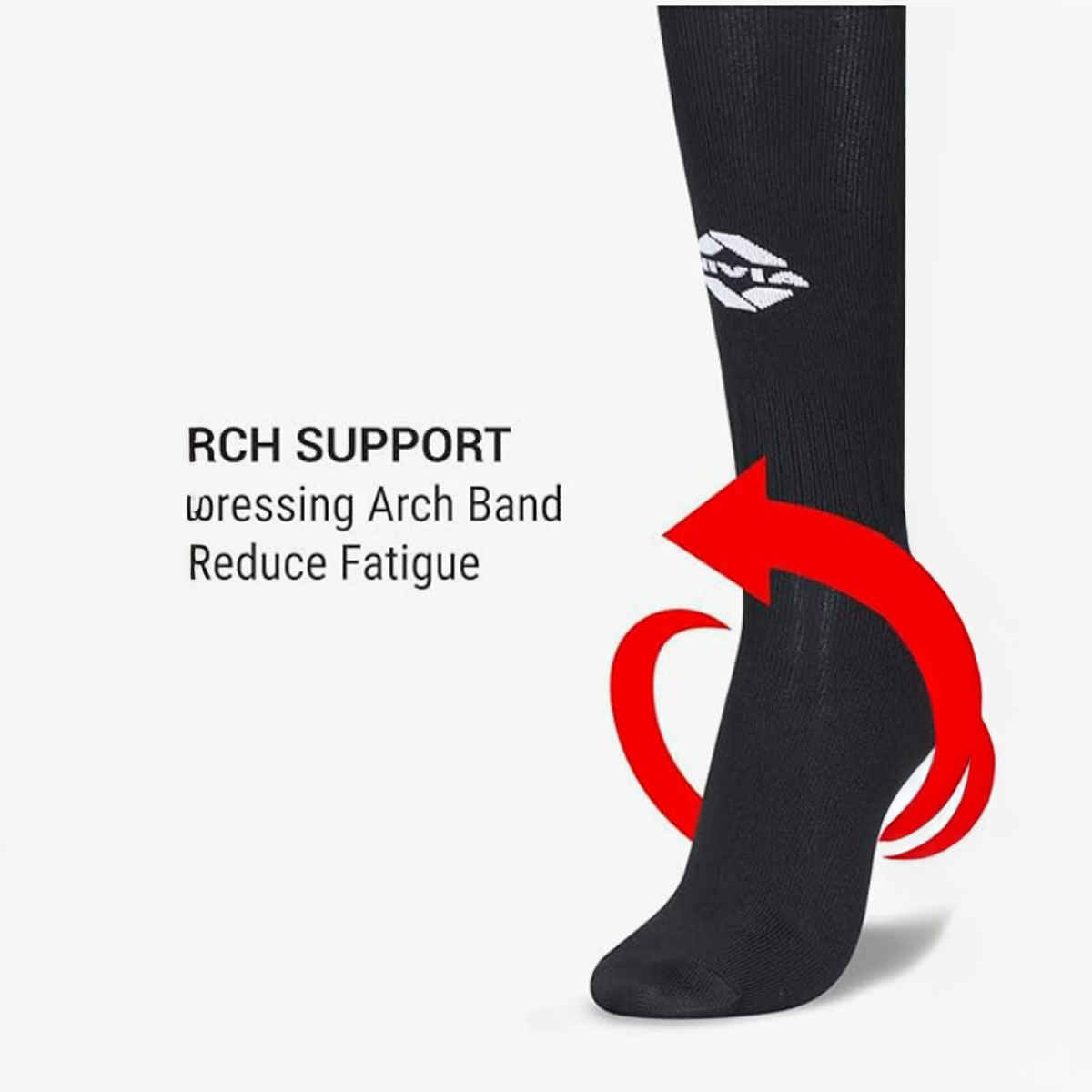 Nivia Stockings For Men & Women - Encounter Plain | White