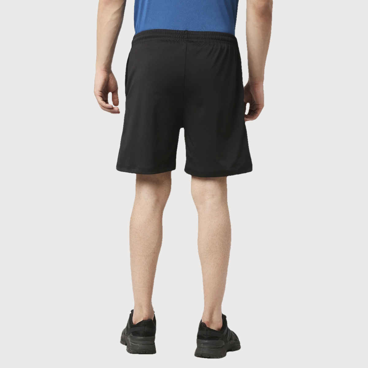 PlayR Men's Running Run Shorts 92% Polyester 8% Spandex | Black - S