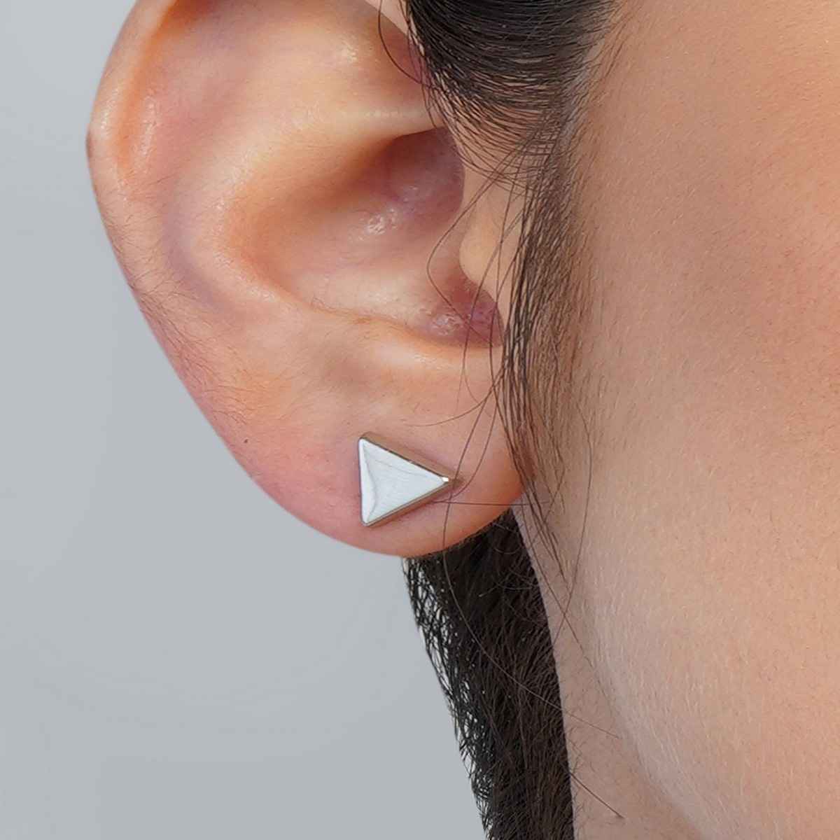 Fashion Frill Women's Stackable Earings Silver Regular