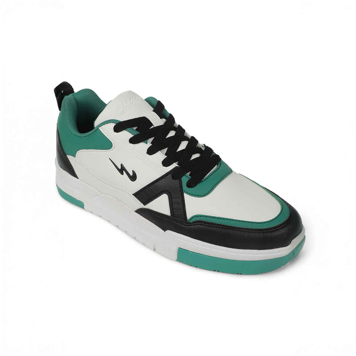 Campus Men's Sneakers | OG-27 | White and Green - UK 8