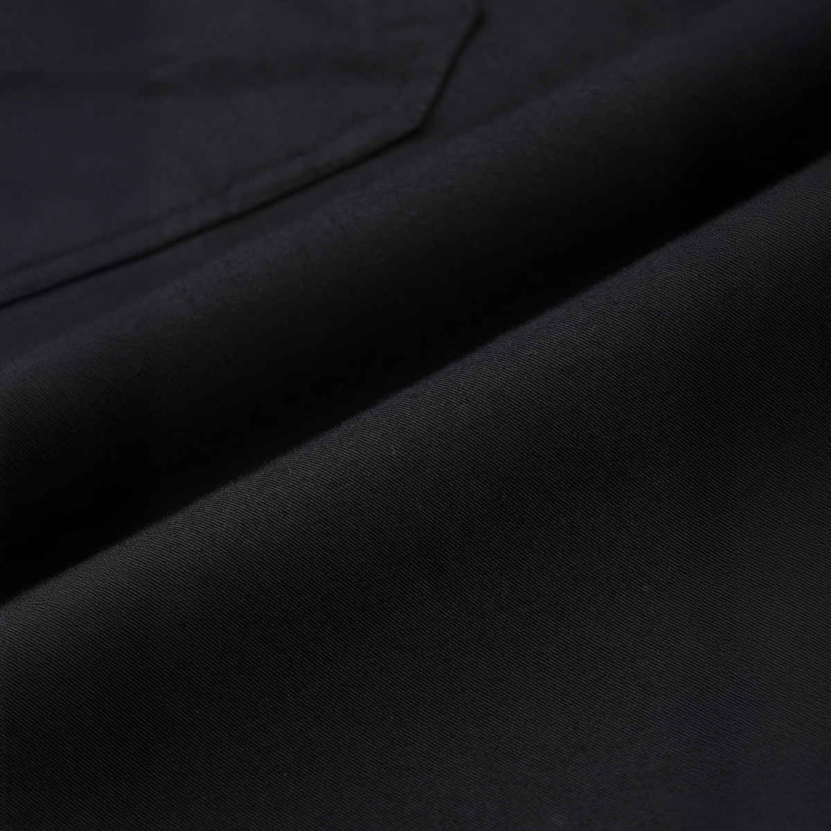 USPA Cotton Casual Shirt For Men - Black - XL