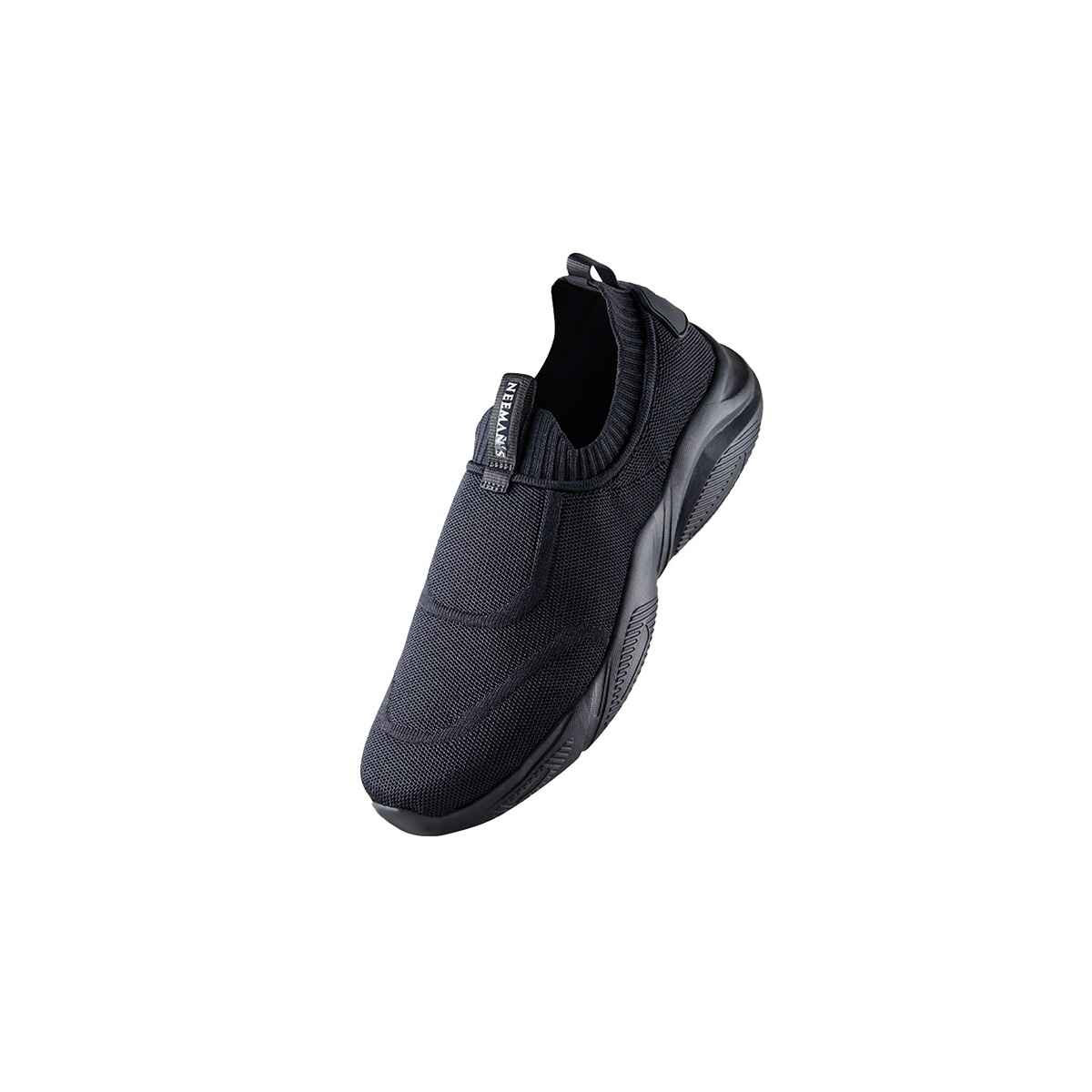 Neeman's Sole Max Slip-ons | Black | Size- 9