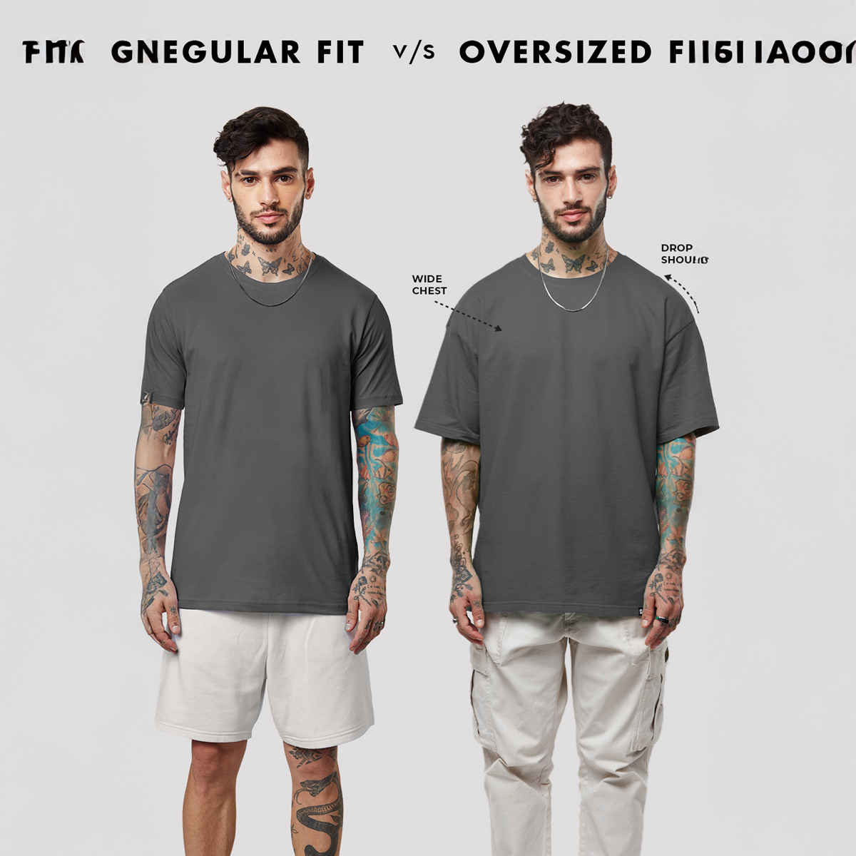 The Souled Store Solids- Superhero Red Oversized T-Shirts, Red, L