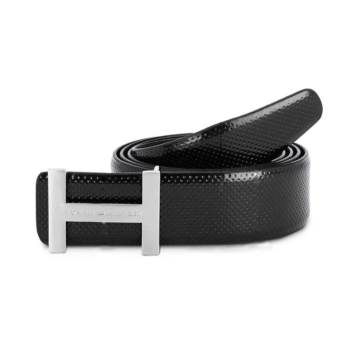 Tommy Hilfiger Men Enfield Casual Belt | Black | M | 90 cm