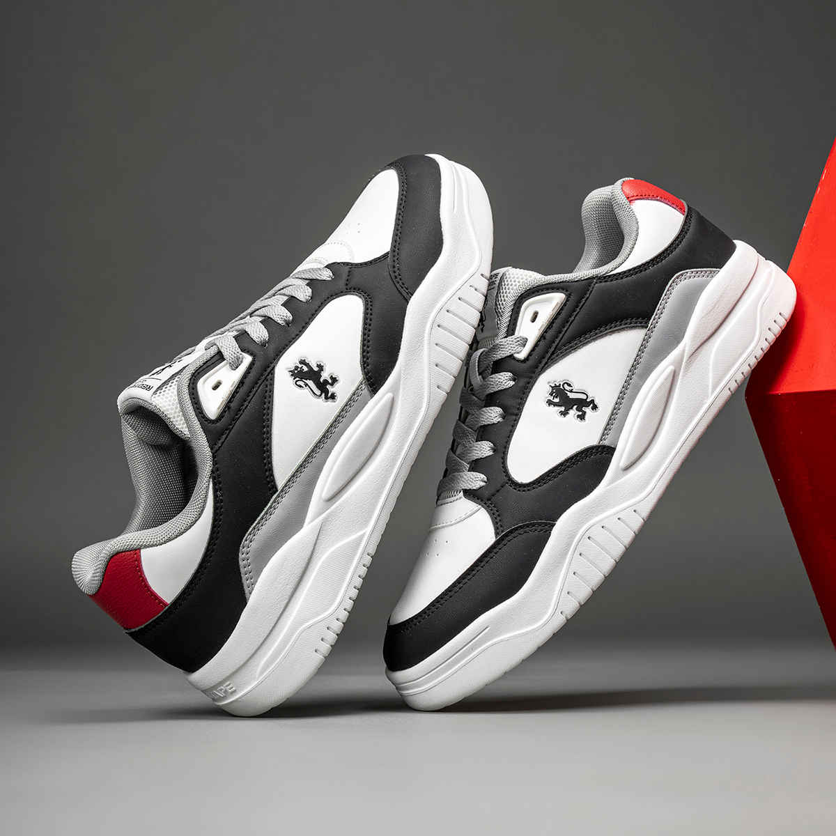 Red Tape Men's Sneakers | RSL0532A | Grey - UK 7