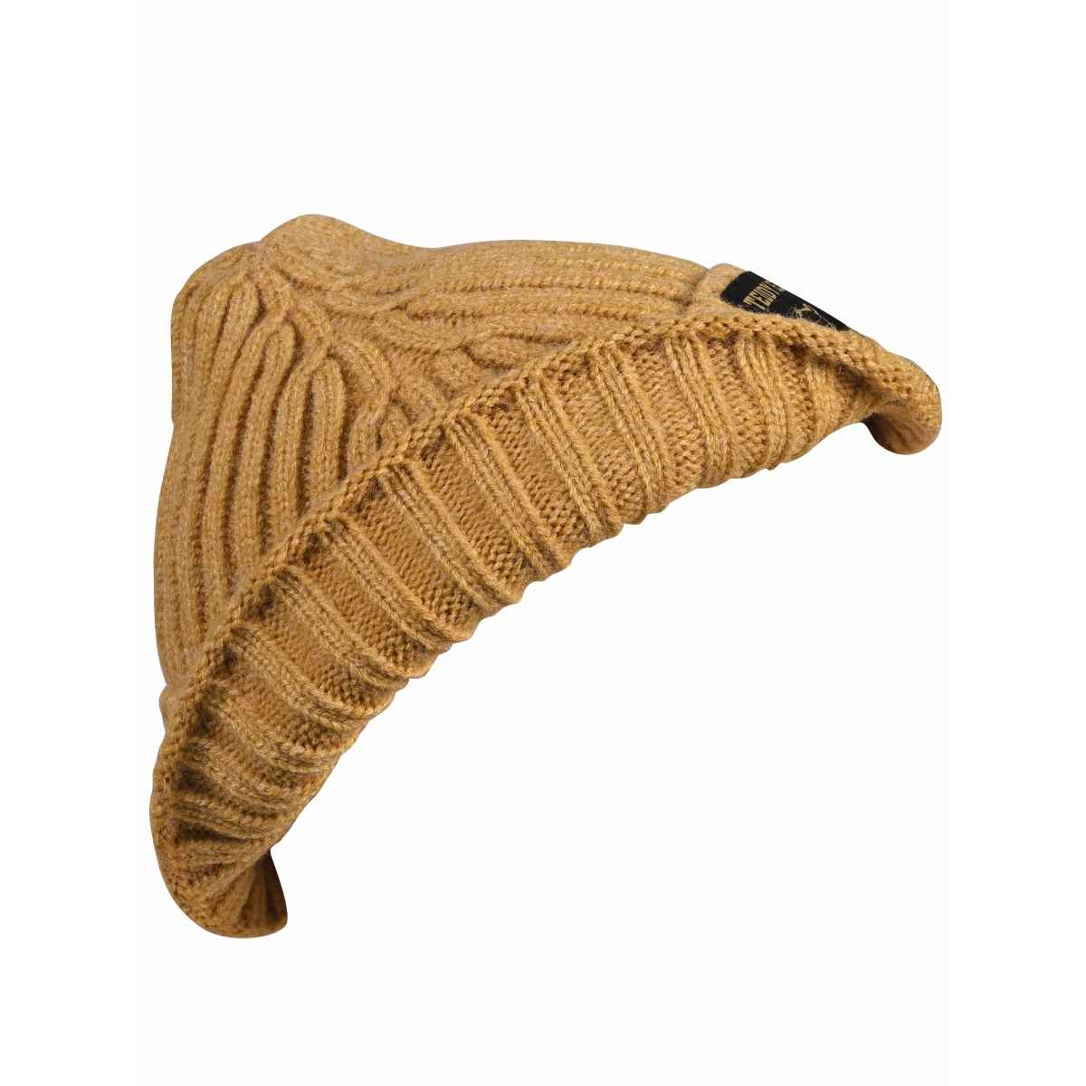 Calvadoss Unisex Woolen Beanie | Wc003 | Mustard