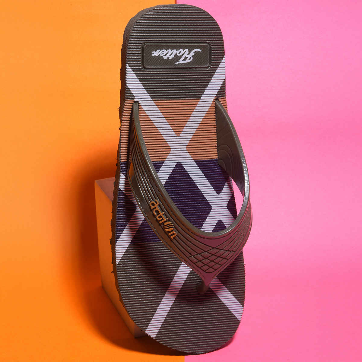 Action Men's Gfl-3825 Slippers | Evening Walk | Bathroom | Room Slippers | Mint Green - UK 7