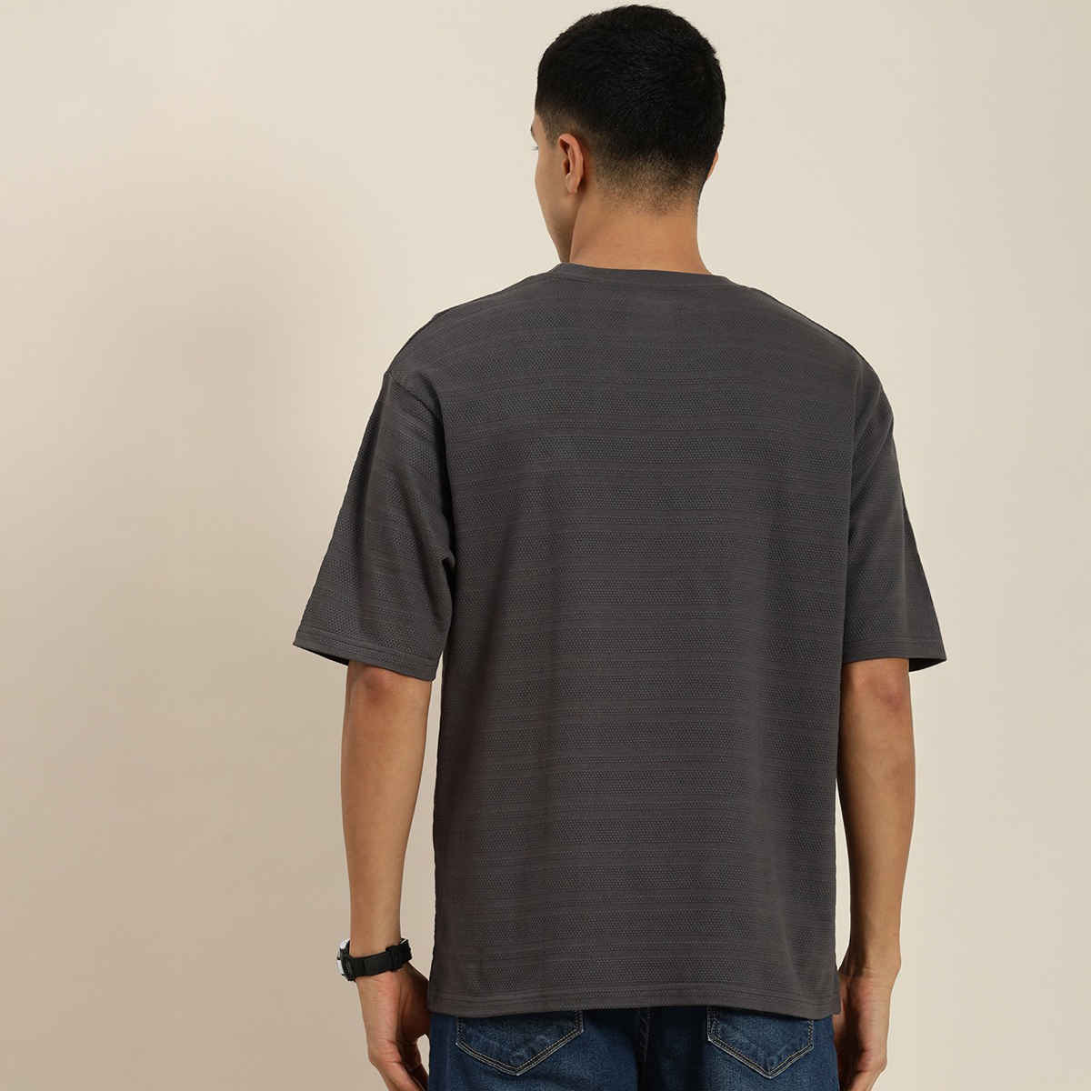 Difference of Opinion Men T-shirt - Dark Grey | Classic Fit | M