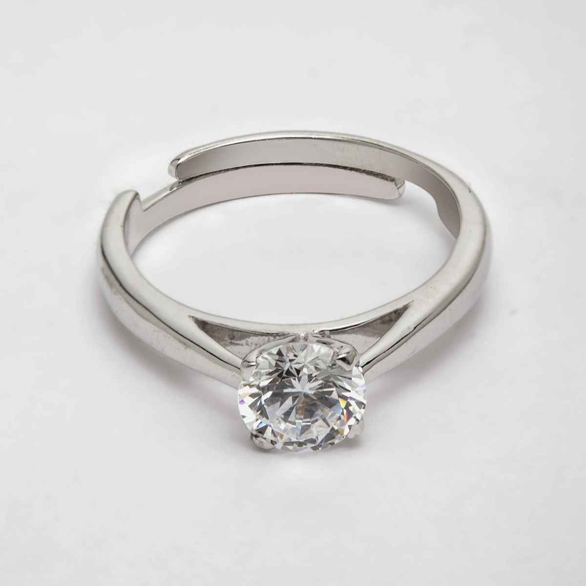 Clara Pure 925 Sterling Silver Luca Adjustable Ring | Gift for Women & Girls