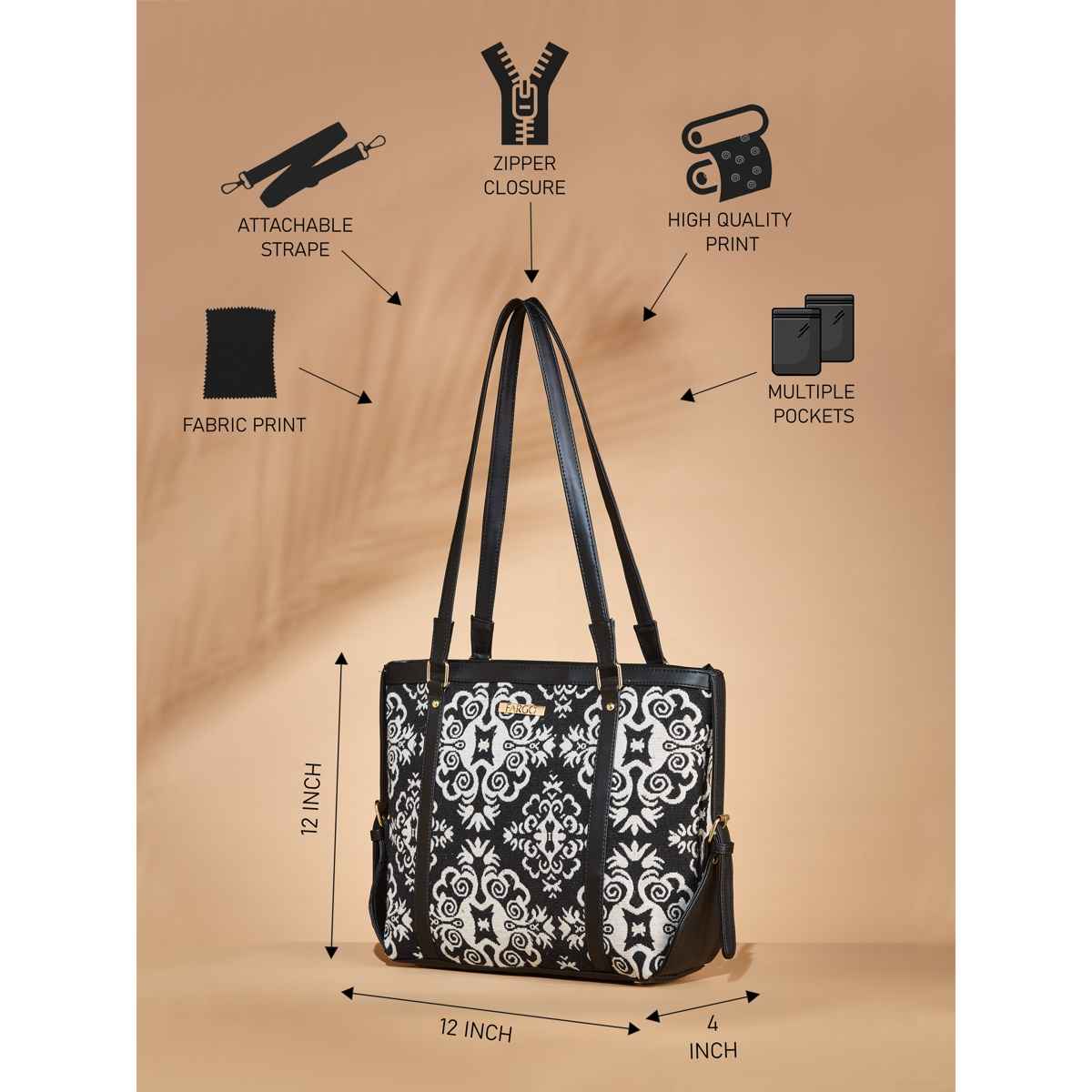 Fargo Women's Hand-held Bag | Black
