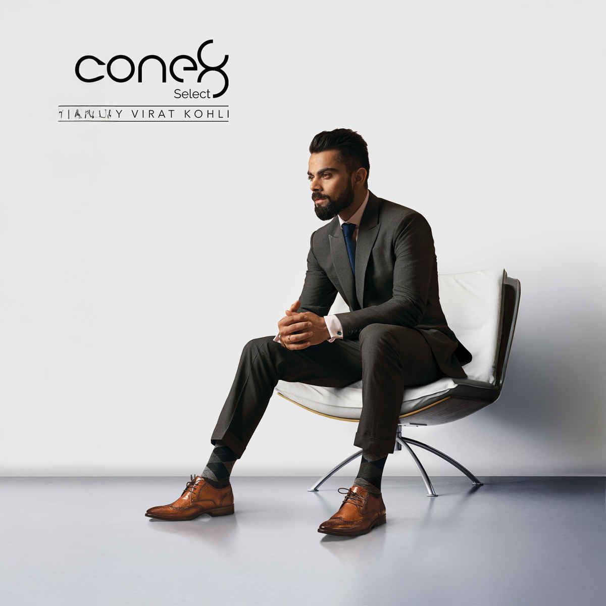 One8 Men's Cotton Ankle Length Socks | Black - Free Size