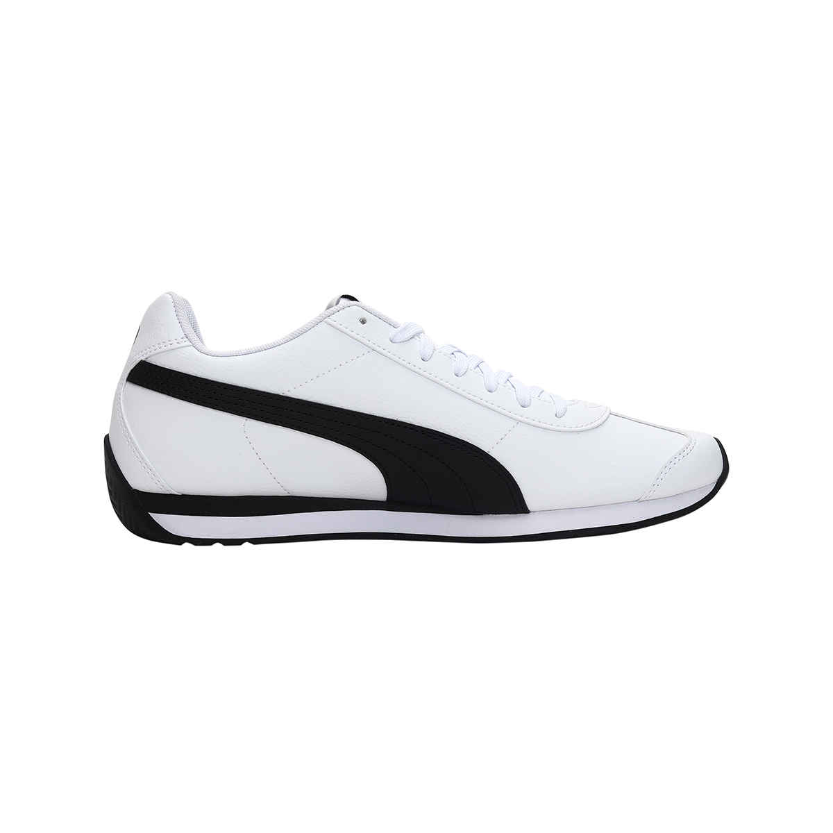 Puma Unisex Turin 3 Sneakers White and Black Uk/Ind - 7