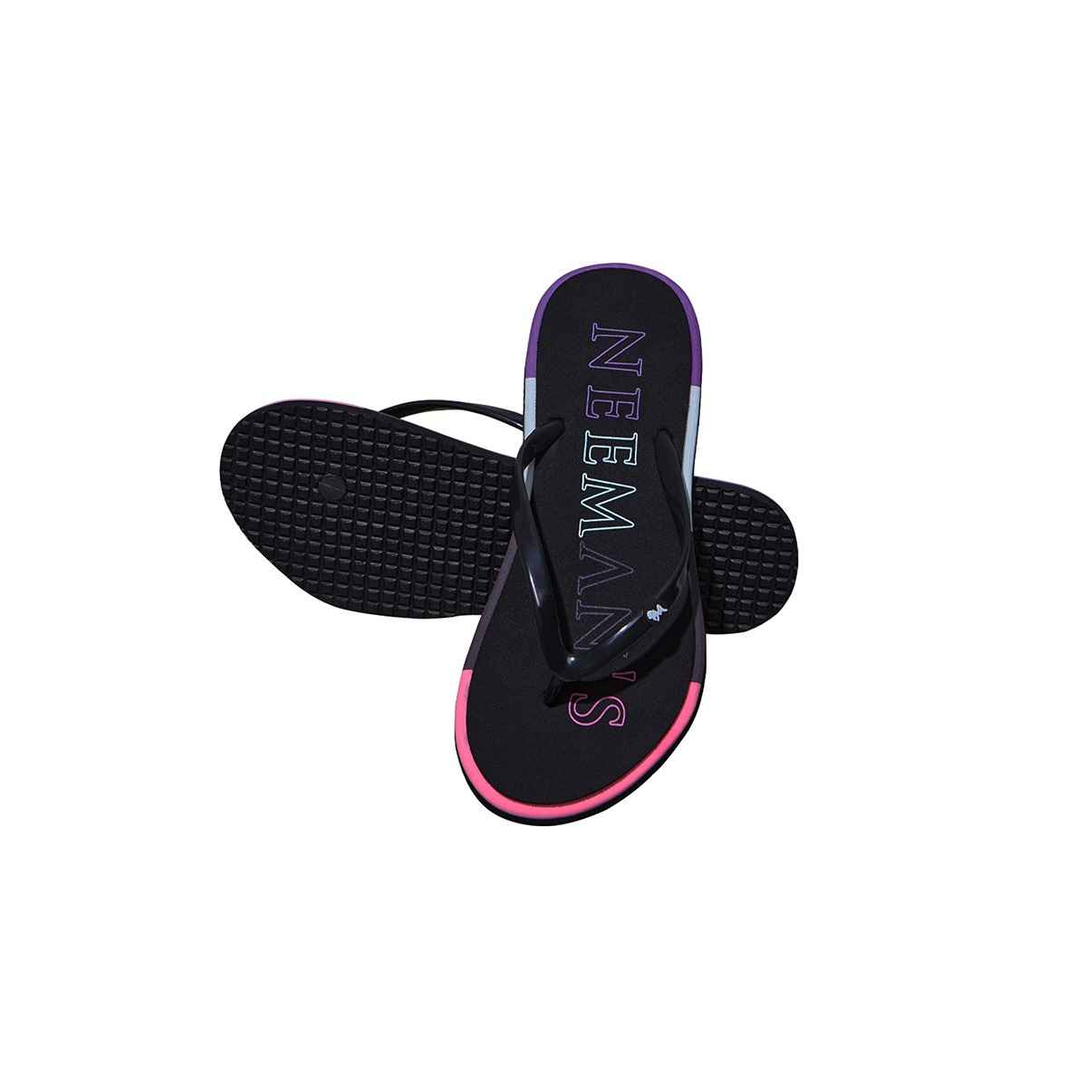 Neeman's Women's Flip Flops - UK 7 | Black