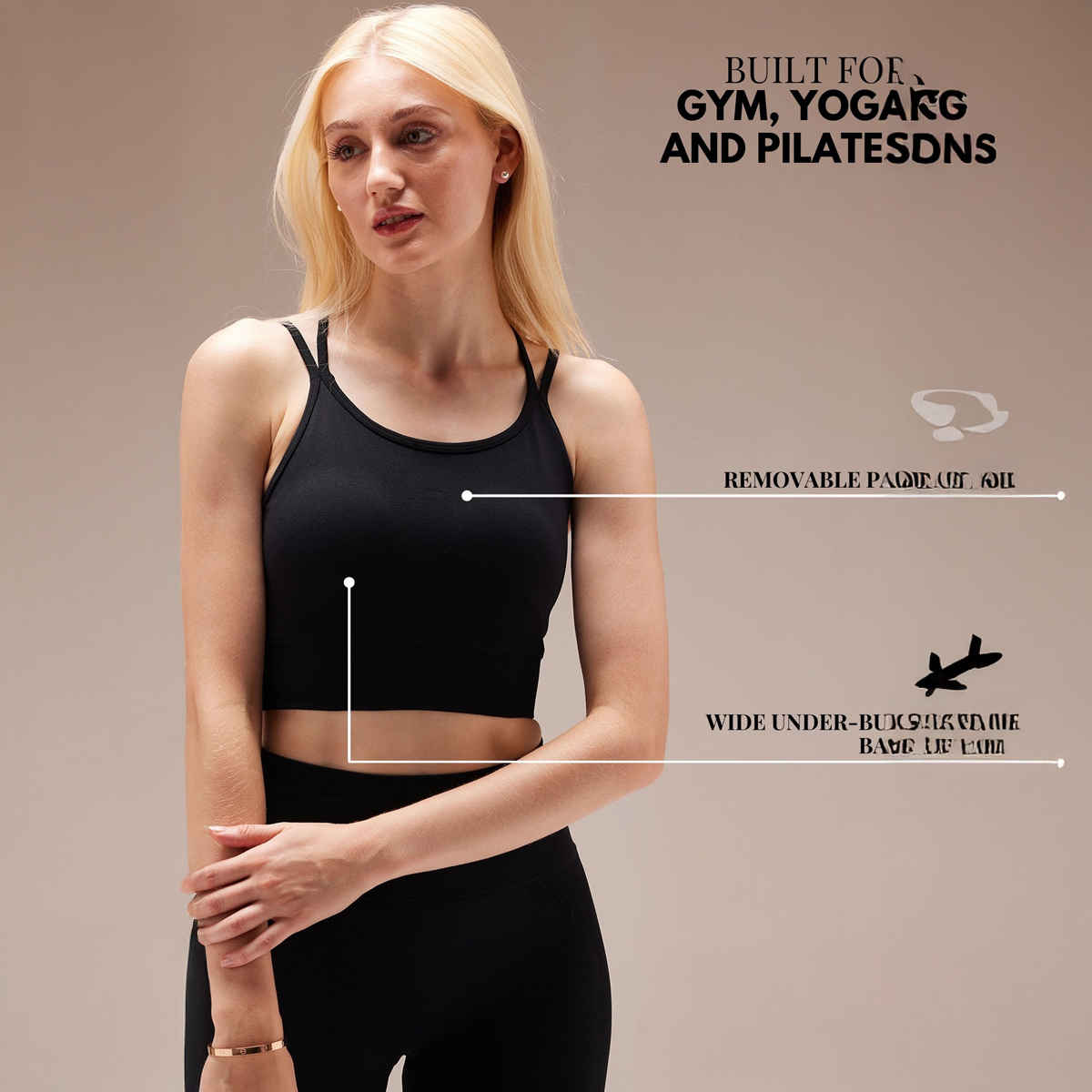 Cava Women's Brami Super Stretch | Black - XL