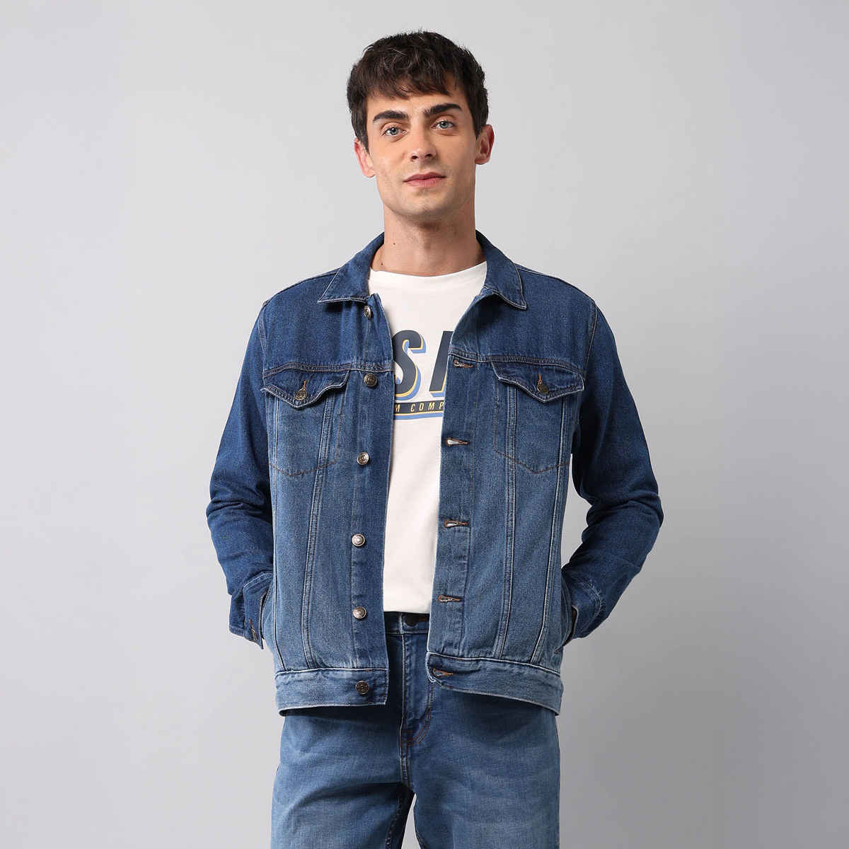 U.S. Polo Assn. Men's Jackets | Blue - S