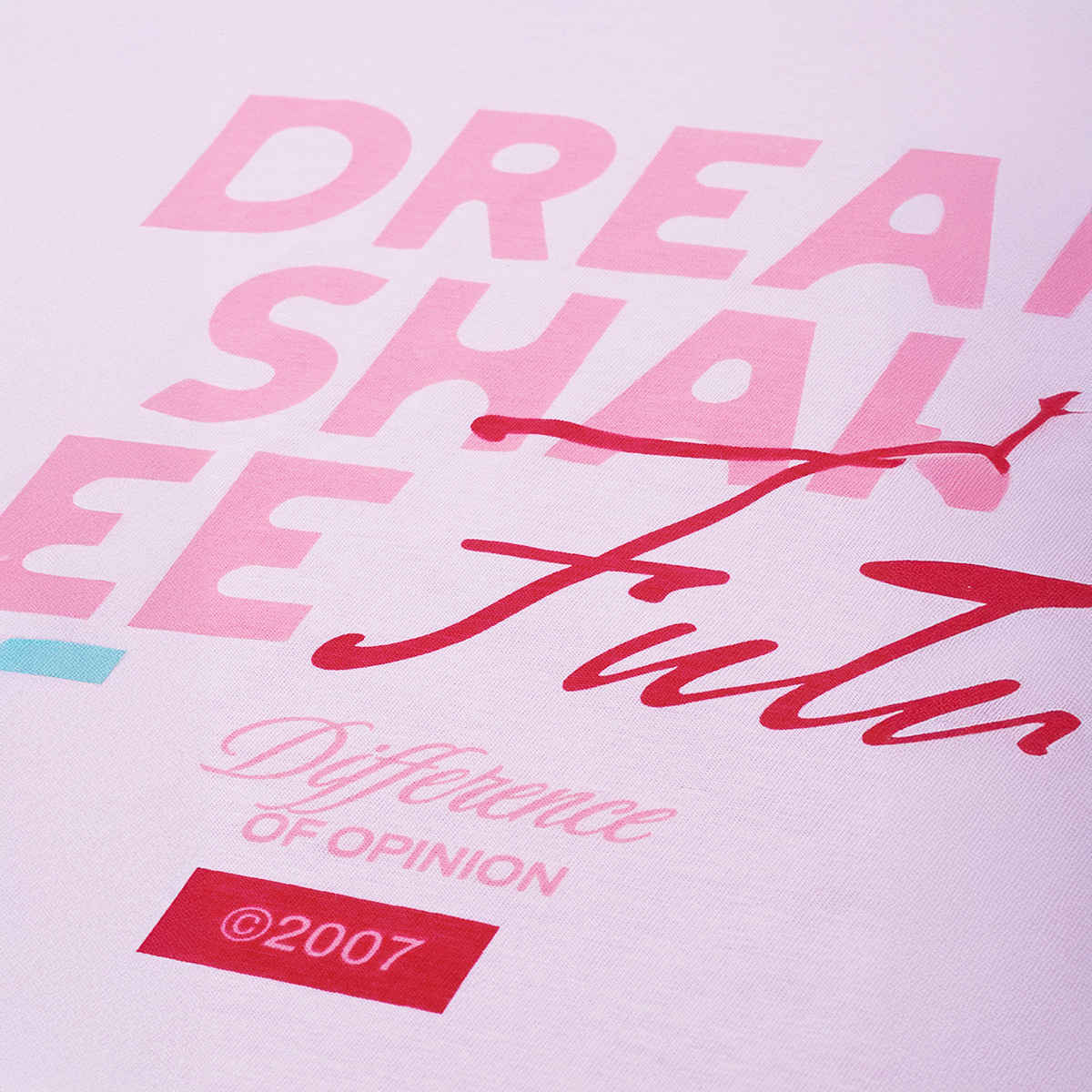 Difference Of Opinion Women's Short Sleeve Oversized Printed T-shirt | Lavender - XL